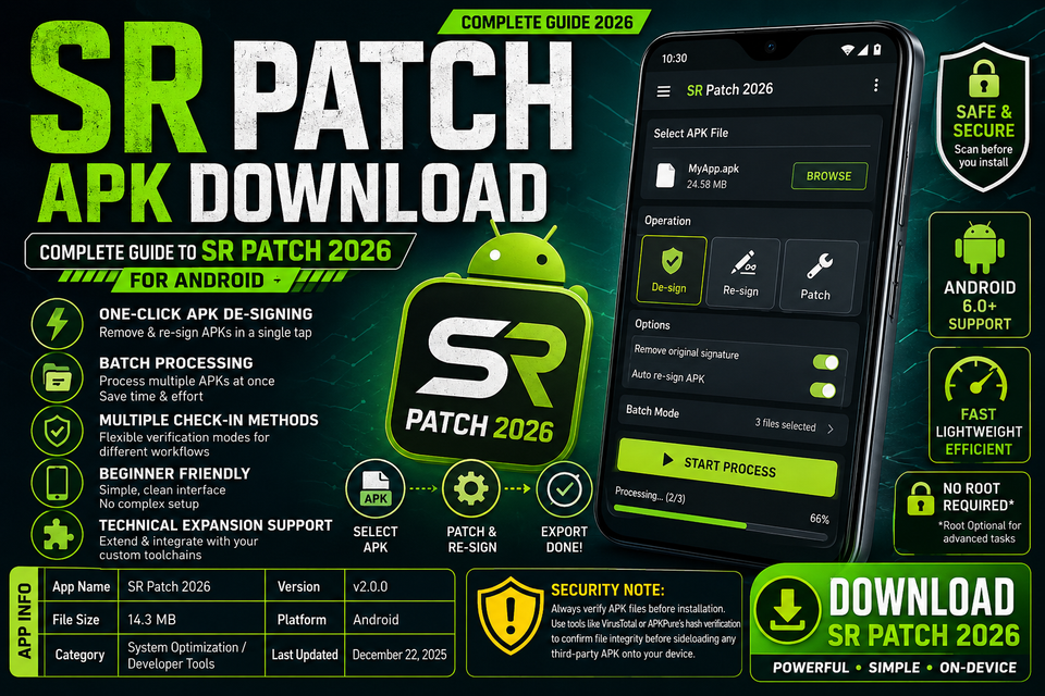 SR Patch APK Download: Complete Guide to SR Patch 2026 for Android